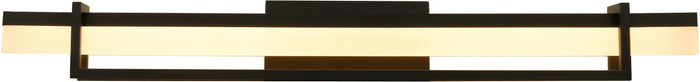 #WL31911/30W LED Wall Light in Black