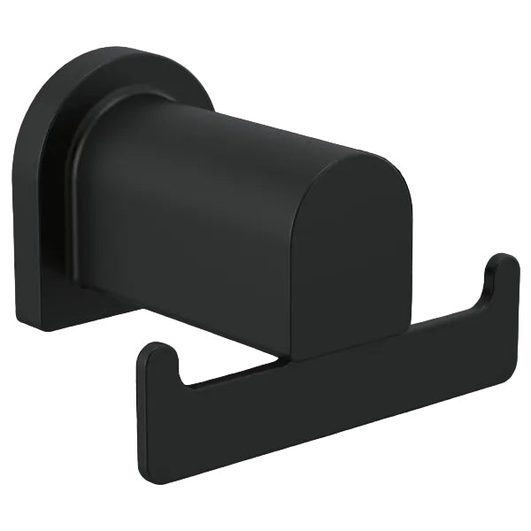 Xander Double Robe Hook in Black
